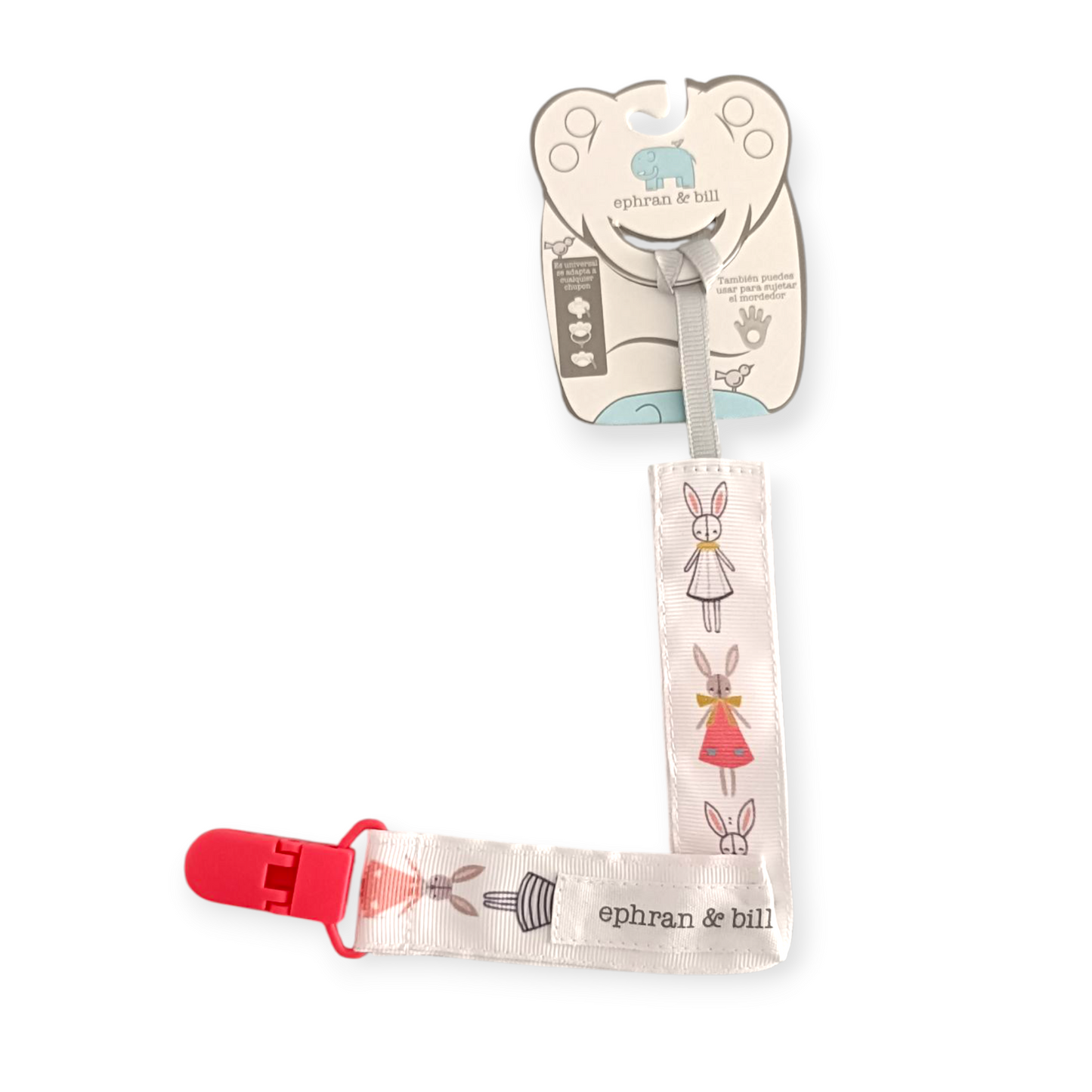 Clip Sujetador de Chupón