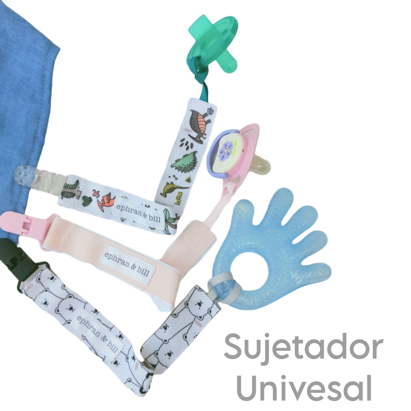 Clip Sujetador de Chupón